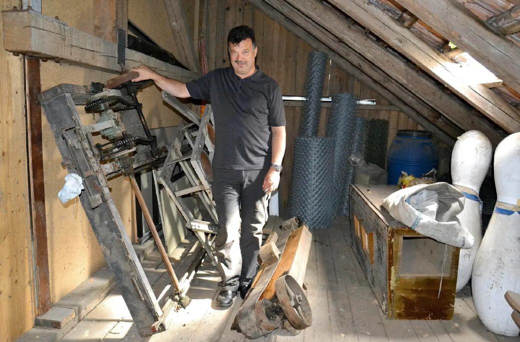 Pirmin Kunz, Geschäftsführer der Kegelbahntechnik